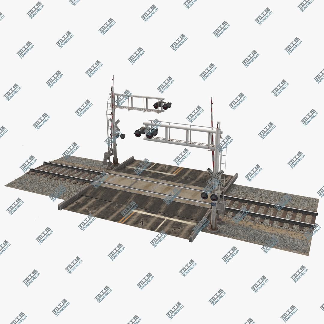 images/goods_img/2021040165/Railroad Crossing 3D model/1.jpg